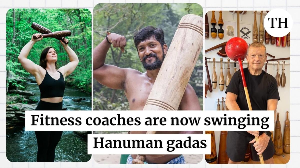 Watch | Fitness coaches are now swinging Hanuman gadas